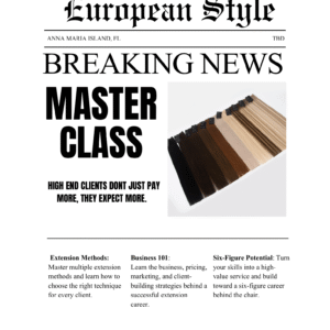 EUROPEAN STYLE MASTER CLASS